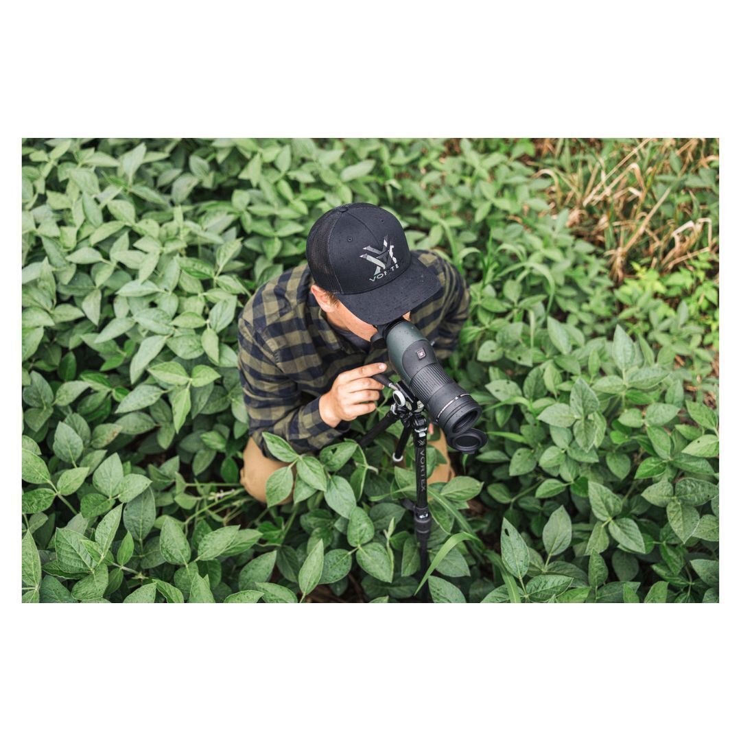 Vortex Crossfire HD Straight Spotting Scope with 12-36x Magnification, 50mm Objective Lens Diameter