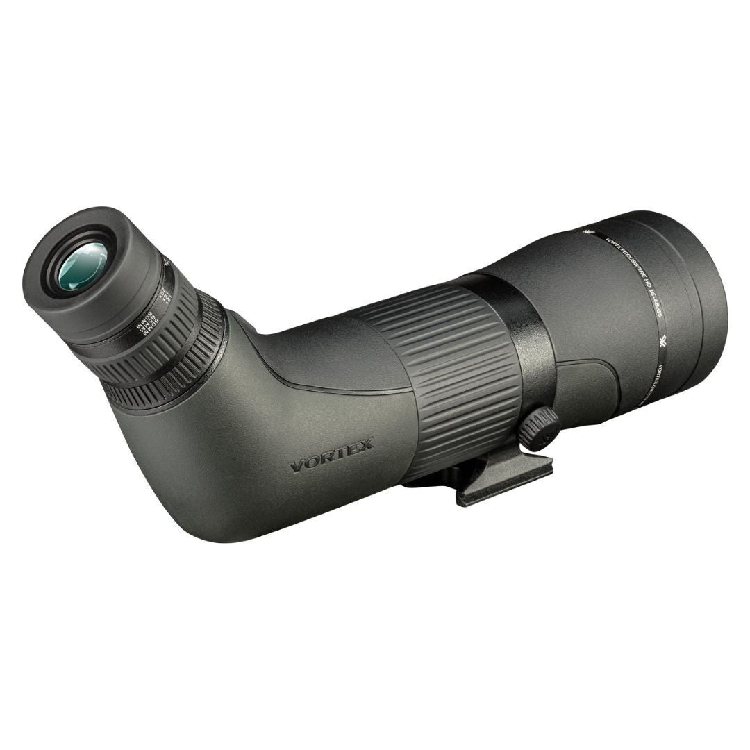 Vortex Crossfire HD Angled Spotting Scope with 16-48x Magnification, 65mm Objective Lens Diameter