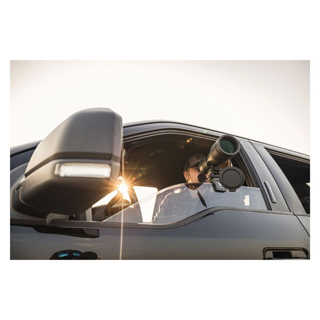 Vortex Crossfire HD Straight Spotting Scope with 20-60x Magnification, 80mm Objective Lens Diameter