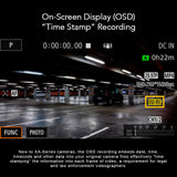 Canon XA60 Professional UHD 4K Camcorder (Black) with Battery Pack and 128GB Memory Card Bundle