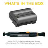 Nikon EN-EL15c Rechargeable Li-ion Battery with Nikon Lenspen Pro 7072 Cleaning Lens Pen Bundle