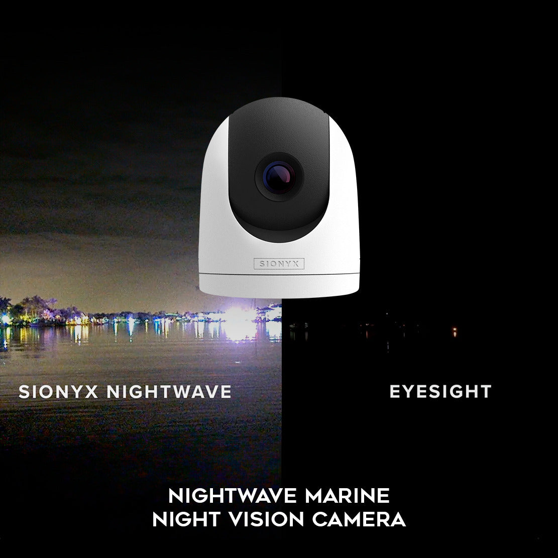 Sionyx Nightwave Ultra Low-Light Marine Camera (White) Bundle