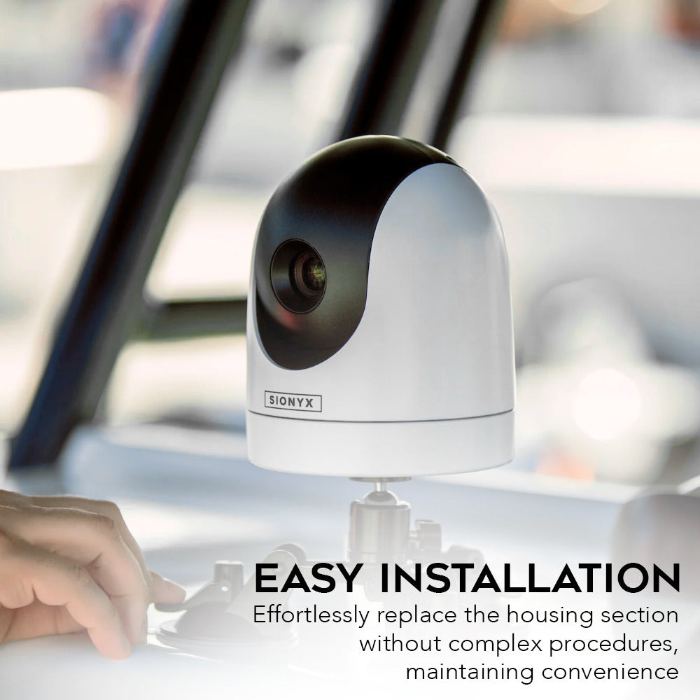 Sionyx Nightwave Ultra Low-Light Marine Camera (White) Bundle