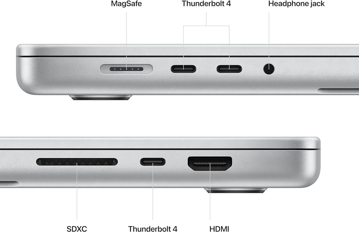 Apple MacBook Pro Laptop, Apple M2 Max chip: 16.2-inch Display, 1TB SSD Storage. (Silver)