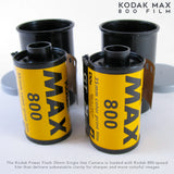 Kodak Power Flash 35mm Single Use Camera Bundle (4-Pack)