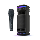 Sony ULT TOWER 10 Party Speaker (Black) with Wired Unidirectional Dynamic Microphone Bundle