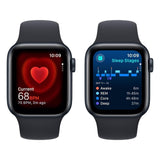 Apple Watch SE (2nd Gen) GPS + Cellular 40mm Midnight Aluminum Case with Midnight Band (Certified Refurbished)