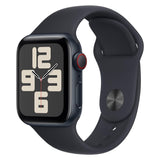 Apple Watch SE (2nd Gen) GPS + Cellular 40mm Midnight Aluminum Case with Midnight Band (Certified Refurbished)