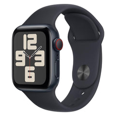 Apple Watch SE (2nd Gen) GPS + Cellular 40mm Midnight Aluminum Case with Midnight Band (Certified Refurbished)
