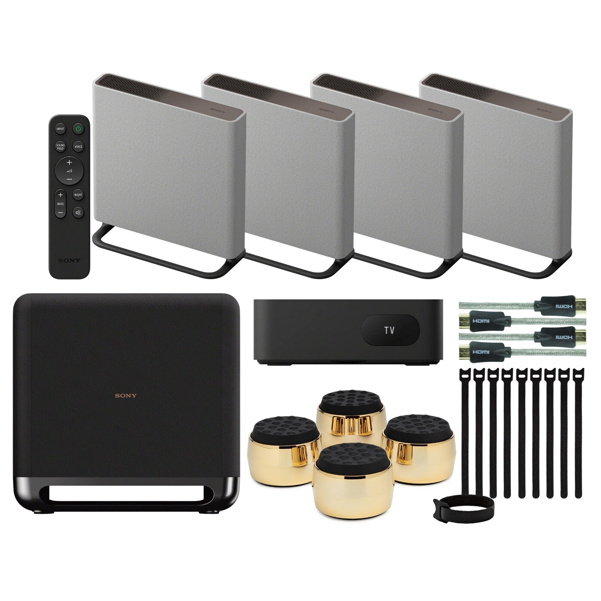 Sony BRAVIA Theater Quad Home Theater Surround Sound System with 4