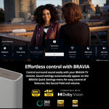 Sony BRAVIA Theater Quad Home Theater Surround Sound System (Gray) with HDMI Cable Bundle