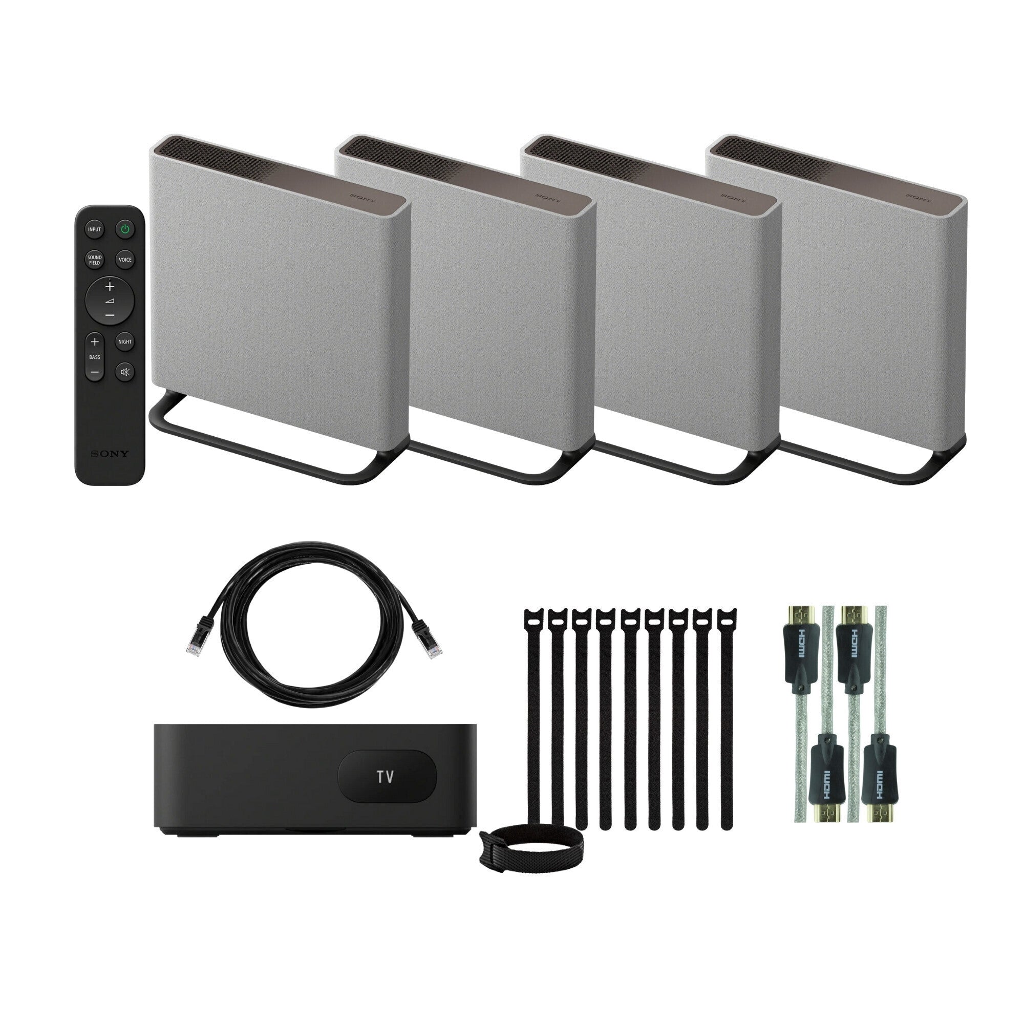 Sony BRAVIA Theater Quad Home Theater Surround Sound System (Gray