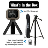 Garmin Xero C1 Pro Chronograph with 59-Inch Tripod Stand With Bag bundle