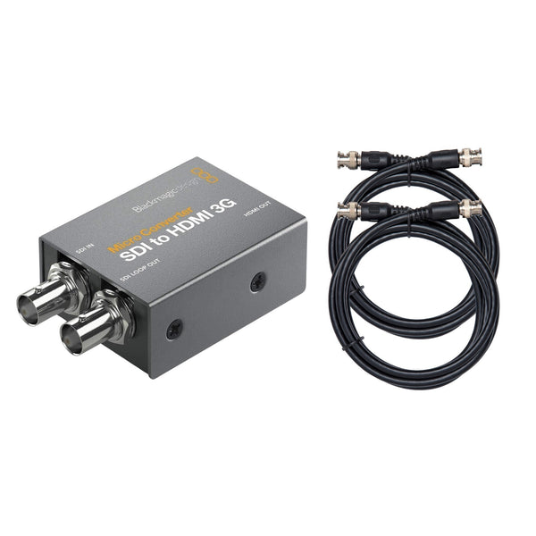 Blackmagic Design Micro Converter SDI to HDMI 3G and Cable with 6