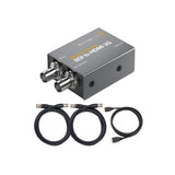 Blackmagic Design Micro Converter SDI to HDMI 3G with 12-Feet High-Speed HDMI Cable Bundle