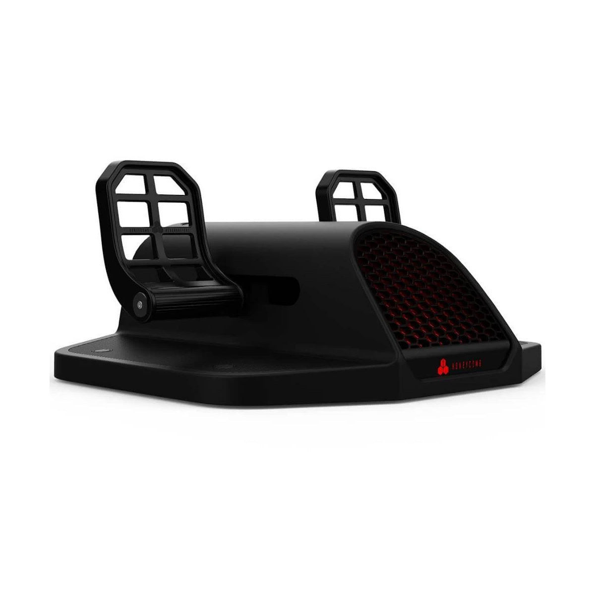 Honeycomb Aeronautical Charlie Rudder Pedals with Adjustable Tension Knob and Aluminum Construction