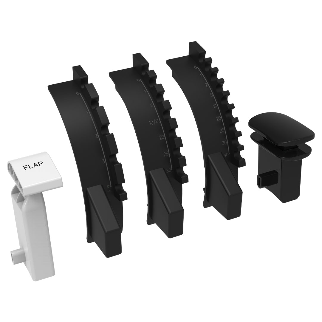 Honeycomb Aeronautical Flap Kit for Bravo Throttle Quadrant with Authentic Commercial Flap Design