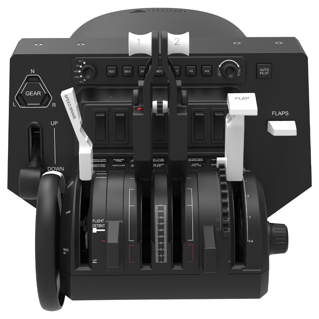 Honeycomb Aeronautical Flap Kit for Bravo Throttle Quadrant with Authentic Commercial Flap Design