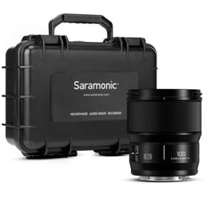 Panasonic Lumix S-E100 Full Frame 100mm F2.8 Macro Lens for Lumix S Series Cameras Bundle