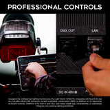 Aputure LightStorm LS 1200d Pro LED Light with Aputure LS1200 Series Reflector Kit Bundle