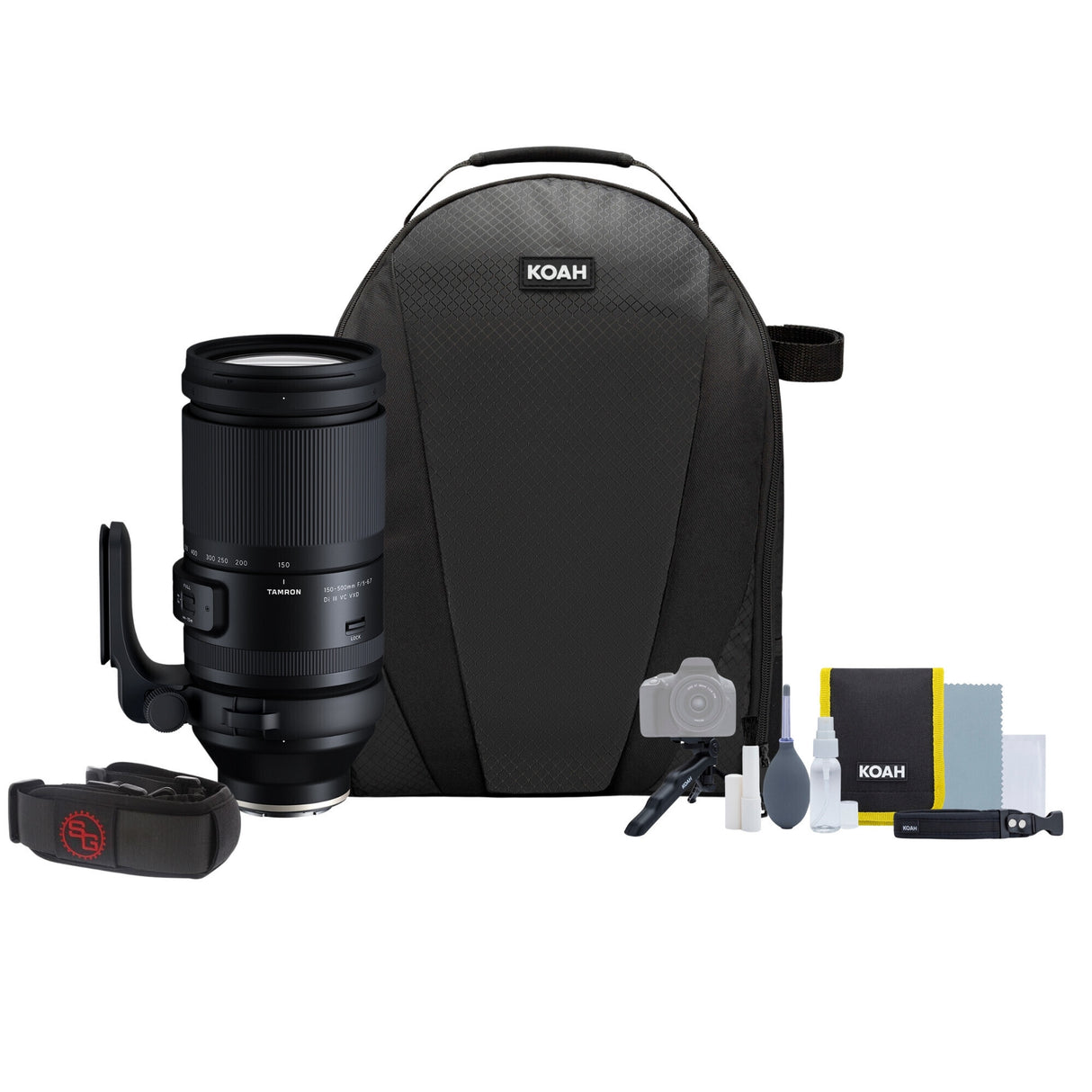 Tamron A057Z 150-500mm F/5-6.7 Di III VC VXD Lens for Nikon Z-Mount with Sling Camera Bag Bundle