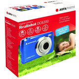 AGFAPhoto DC8200 18MP Compact Digital Camera with 8x Optical Zoom and 32GB Memory (Blue)