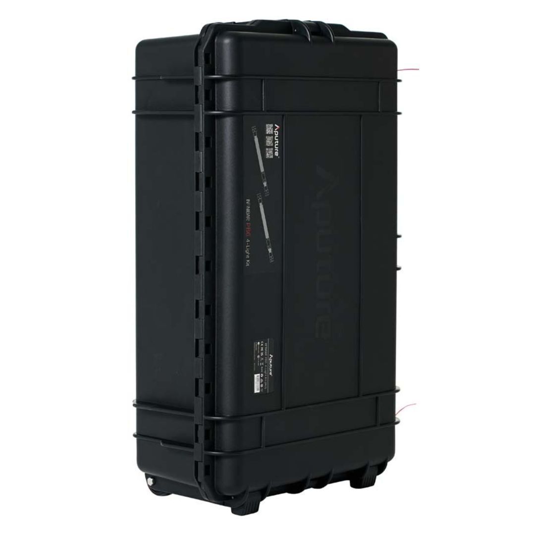Aputure Infinibar PB6 4-Light Rolling Hard Case with Spacious and Durable Design (Black)