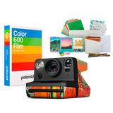 Polaroid NOW R Gen 2 Camera (Basquiat Edition) with Focus Camera Polaroid Film Kit Bundle