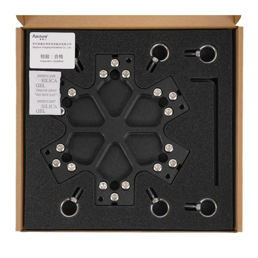 Aputure Infinibar 6-Way Flat Connector for Combining Six Infinibars (Passive)