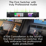 Blackmagic Design ATEM 1 M/E Constellation 4K Live Production Switcher with Power Cord Bundle