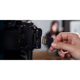 Kingston Canvas React Plus V60 UHS-II 128GB SD Memory Card (2-Pack) with Card Reader Bundle