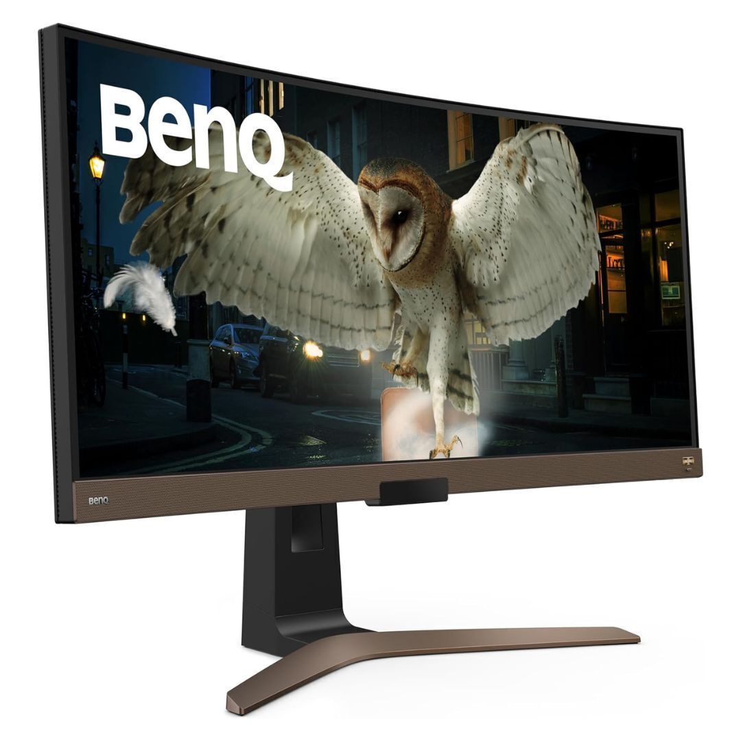 BenQ EW3880R 38-Inch WQHD Plus HDRi IPS Curved Ultrawide Monitor with 2.1-Channel Speaker System