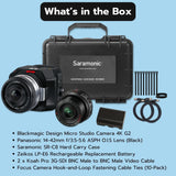 Blackmagic Design Micro Studio Camera 4K G2 with Lens and Battery for Canon EOS 5D Mark II Bundle