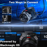 Blackmagic Design Micro Studio Camera 4K G2 with Lens and Battery for Canon EOS 5D Mark II Bundle