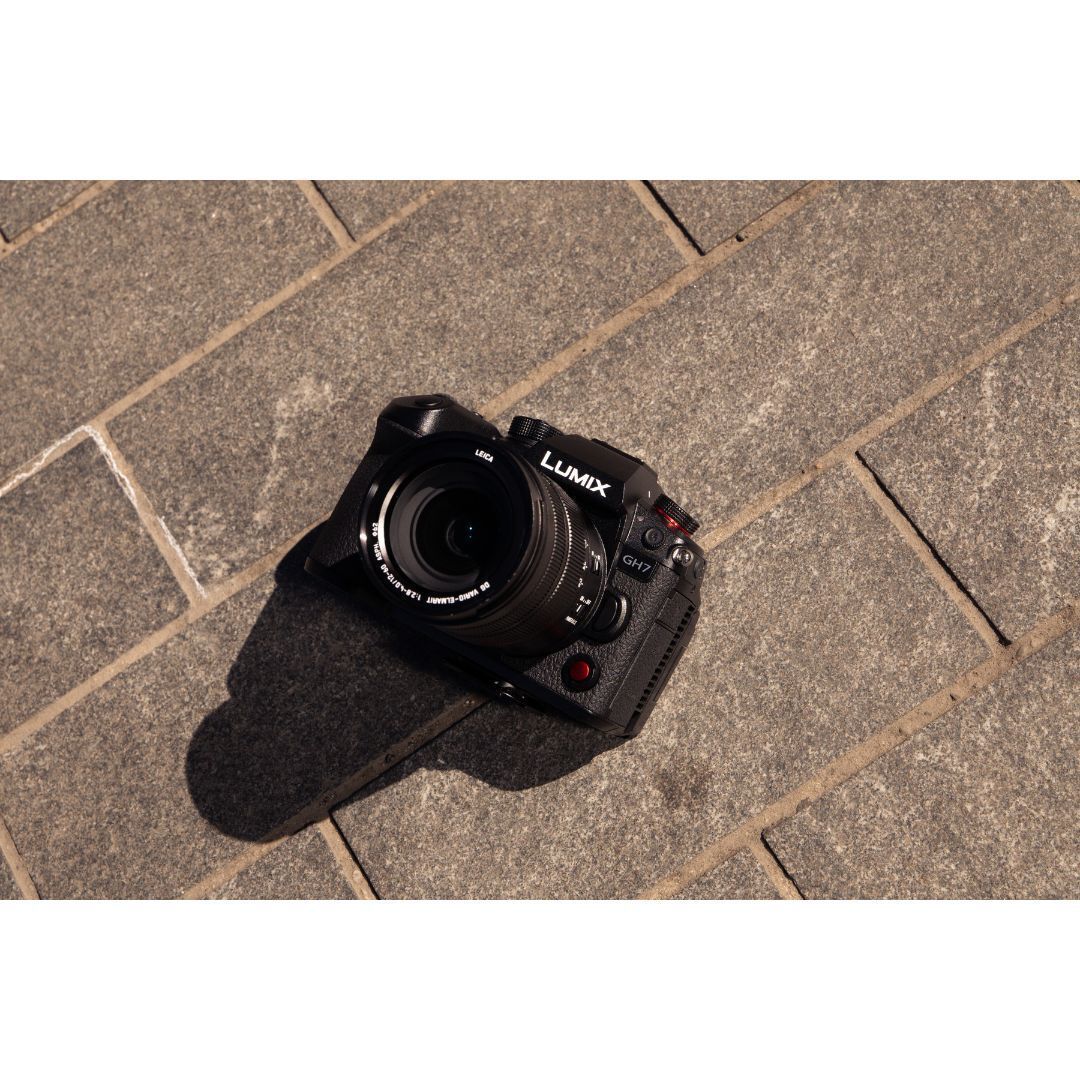 Panasonic LUMIX GH7 Micro Four Thirds Mirrorless Camera with 12-60mm Leica Lens