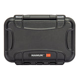 Nanuk 225 Waterproof Hard Case with Durable ABS Shell, Dustproof Seal, and Secure Latches (Black)