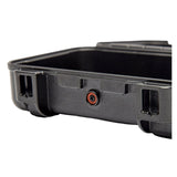 Nanuk 225 Waterproof Hard Case with Durable ABS Shell, Dustproof Seal, and Secure Latches (Black)