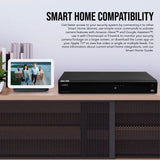 Lorex 4K 16 Camera Capable (Wired or Fusion Wi-Fi) 4TB NVR with Four Bullet Security Camera Bundle