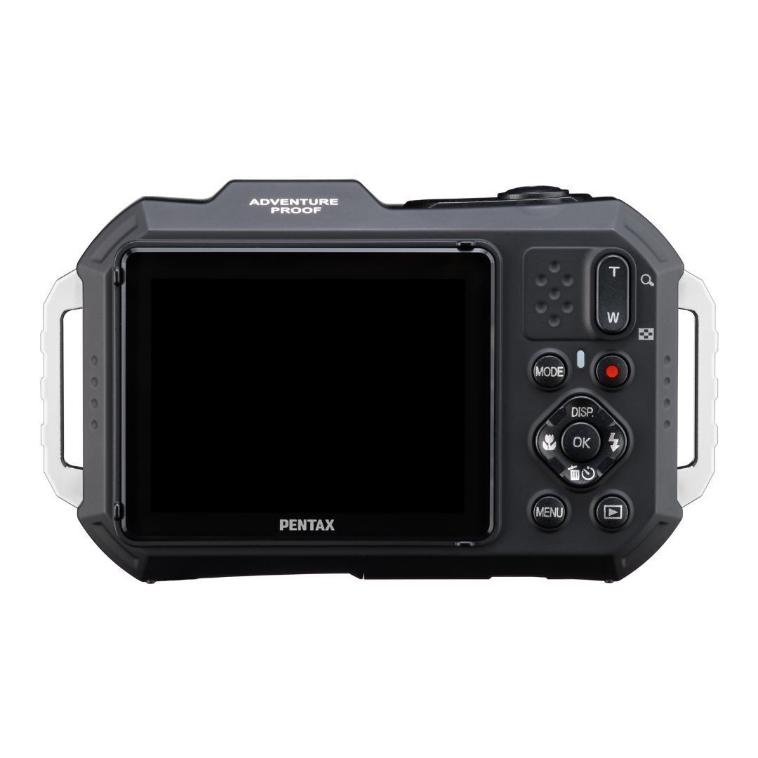 Pentax WG-1000 All-Weather Compact Camera with 4x Optical Zoom and 20 Color Modes (Gray)