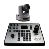 PTZOptics Move SE 30x 1080p Full HD Advanced PTZ Auto-Tracking Pan Tilt Zoom Camera (Gray) Bundle