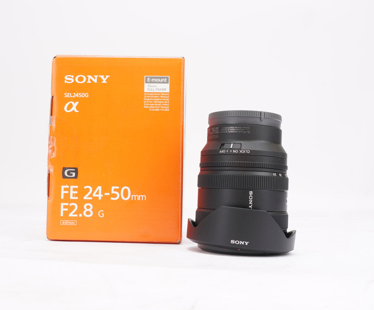 Sony FE 24-50mm F2.8 G Compact Standard Zoom Lens (SEL2450G) (Used)