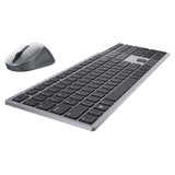 Dell Premier Multi-Device Wireless Bluetooth Keyboard and Mouse Combo with USB Receiver (Titan Gray)