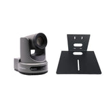 PTZOptics Move SE 30x 1080p Full HD Advanced PTZ Auto-Tracking Pan Tilt Zoom Camera (Gray) Bundle