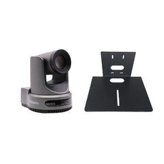 PTZOptics Move SE 30x 1080p Full HD Advanced PTZ Auto-Tracking Pan Tilt Zoom Camera (Gray) Bundle