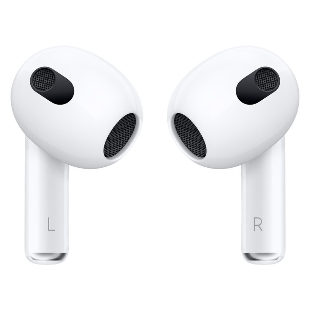 Apple AirPods (3rd Generation) with Lightning Charging Case, Water-Resistant (Refurbished)