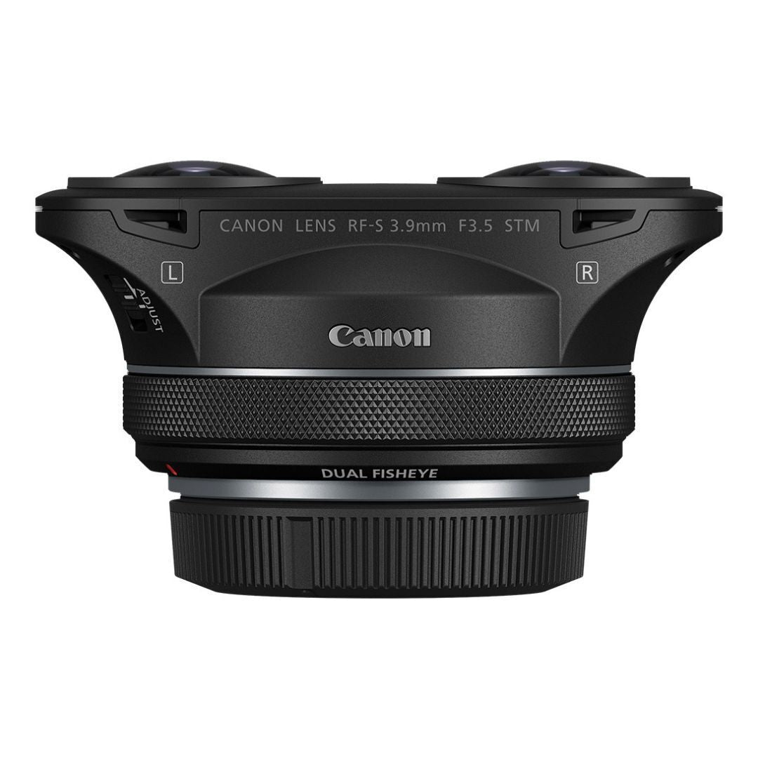 Canon RF-S3.9mm F3.5 STM DUAL FISHEYE Lens (Open Box)