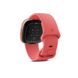 Fitbit Versa 4 Thin Lightweight Aluminum Fitness Smartwatch with Color Touchscreen (Copper Rose)