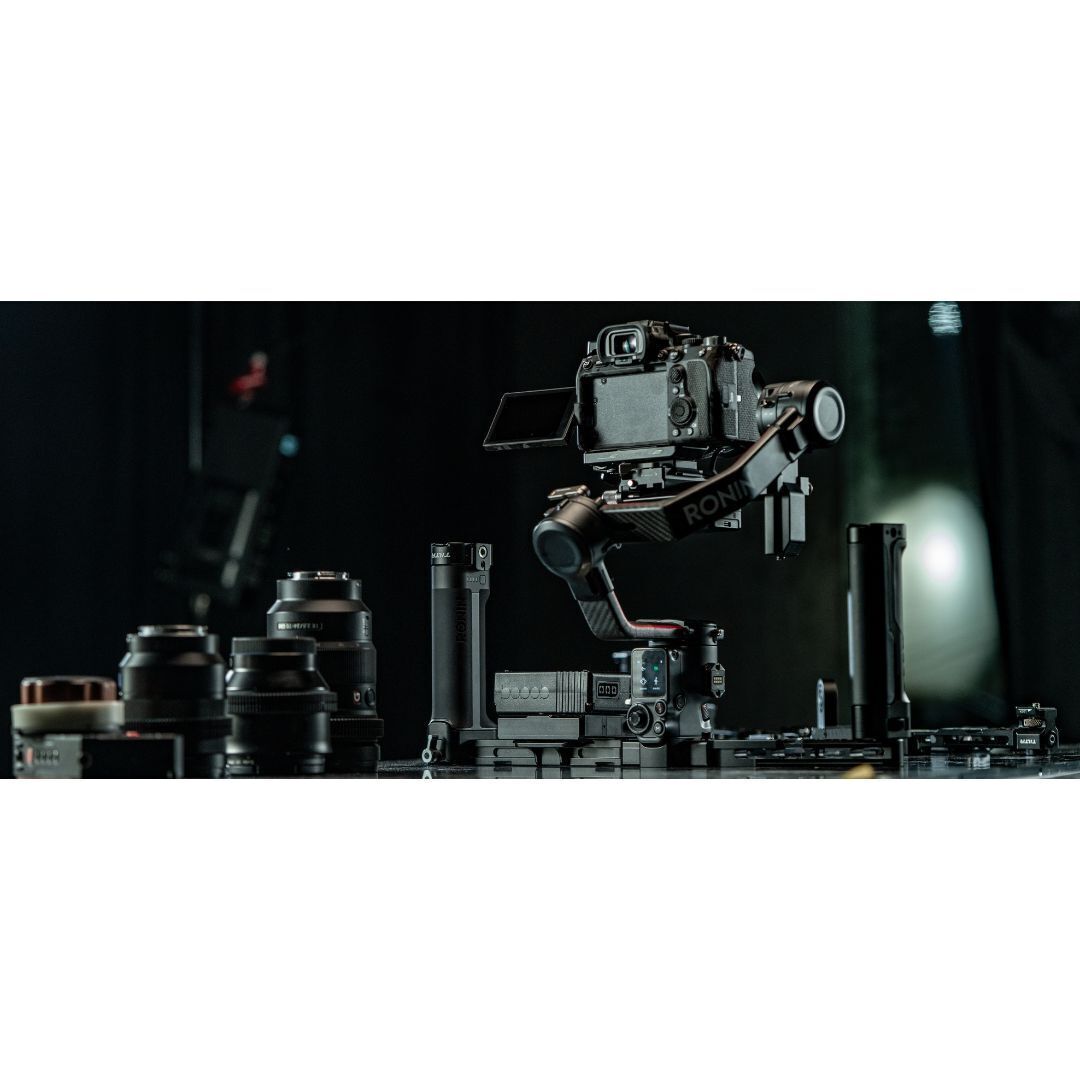 Tilta Dual Handle Power Supply Bracket for DJI Ronin with Power Supply Module (Black)