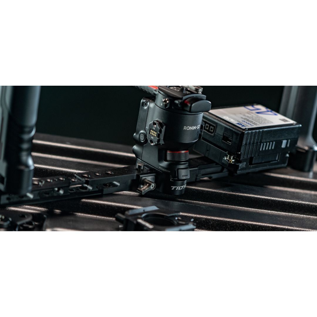 Tilta Dual Handle Power Supply Bracket for DJI Ronin with Power Supply Module (Black)