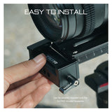 Tilta Quick Release Baseplate Counterweight Adapter with Aluminum Alloy Construction (Black)